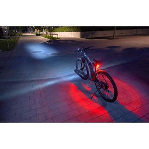 Fahrradbeleuchtung USB FISCHER USB Beleuchtungs-Set