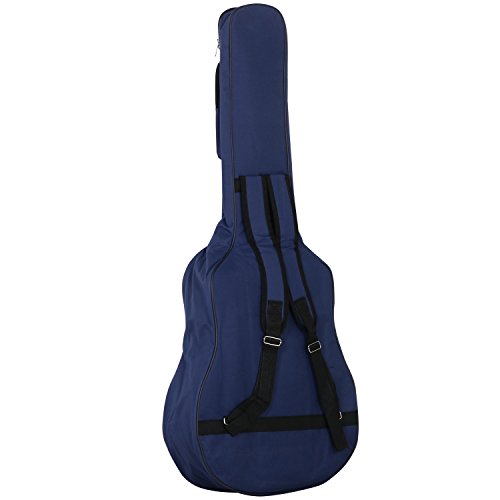 Gitarrentasche TRIXES blaue Schutz- und Transporttasche