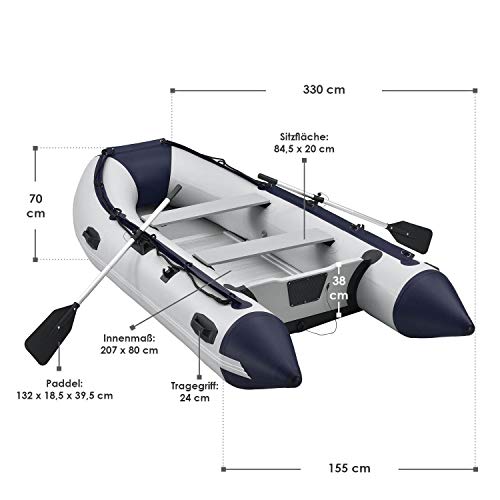 Schlauchboot ArtSport Schlauchboot 3,20 m für 4 Personen