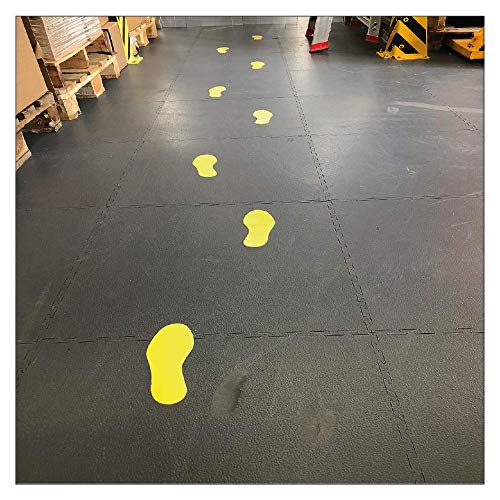 Fußabdruck-Aufkleber ONK Selbstklebende Bodenmarkierung