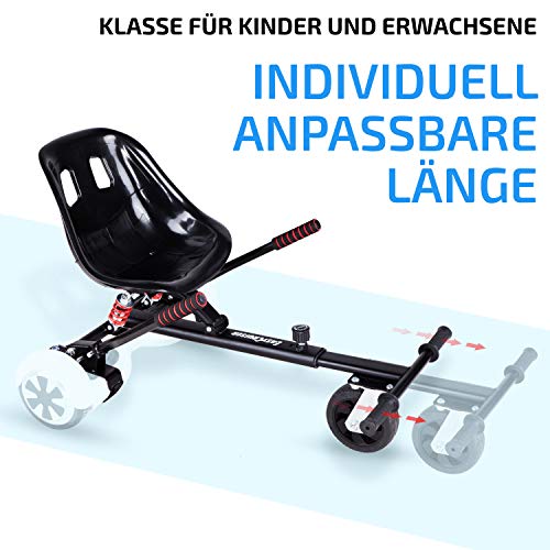 Hoverkart Blaustein EasyCruiser PRO I Premium Hoverboard Sitz