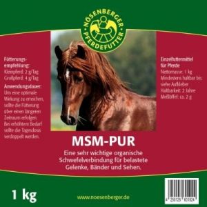 MSM Pferd Nösenberger MSM-PUR 1 kg