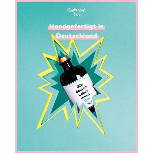 Deutscher Gin Craft Circus FLASCHENPOST GIN – (1 x 0,5l)