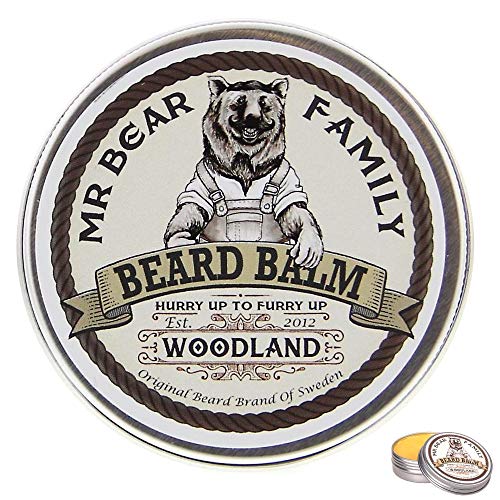 Bartbalsam Mr. Bear Family Beard Balm Woodland, 60 ml