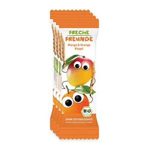 Fruchtriegel FRECHE FREUNDE Bio “Mango & Orange”, 6 x (4 x 23g)