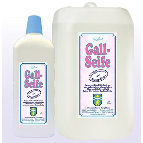 Gallseife Algin 12×1 Liter Pflanzenölseife, ätherisches Orangenöl