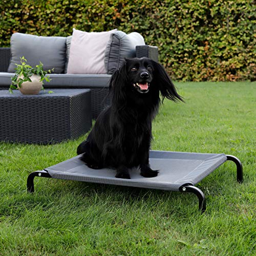 Hundeliege lionto dibea Outdoor erhöhtes Hundebett, 75×47 cm