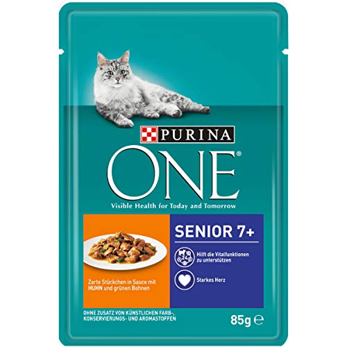 Die beste katzennassfutter purina one senior 7 katzenfutter nass 24er Bestsleller kaufen