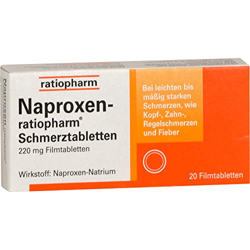 Kopfschmerztabletten Ratiopharm NAPROXEN RATIO