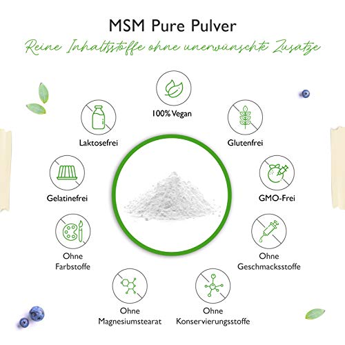 MSM-Pulver Vit4ever MSM Pulver, 1,1 kg (1100g), 99,9% rein
