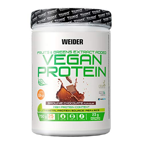 Die beste veganes proteinpulver weider vegan protein brownie 750 g Bestsleller kaufen