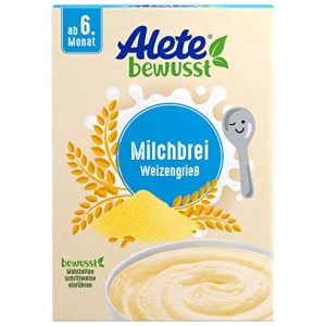 Grießbrei Baby Alete bewusst Milchbrei Weizengrieß, 400 g