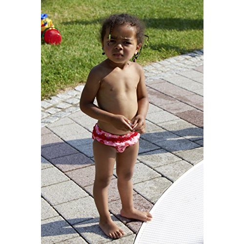 Schwimmwindeln Playshoes Baby-Mädchen UV-Schutz, Erdbeeren