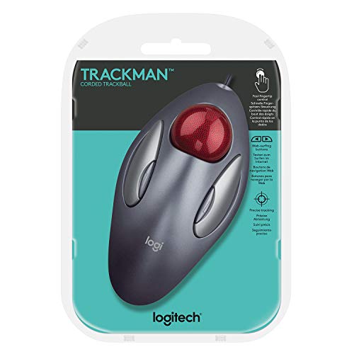 Trackball-Maus Logitech TrackMan Marble Kabelgebunden