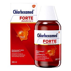 Viren-Mundspülung Chlorhexamed Forte Alkoholfrei 0,2 %, 300ml