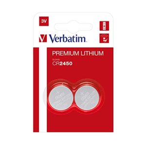 CR2450 Verbatim Premium Lithium Knopfzellen 2-er Pack 3V