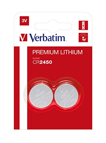 Die beste cr2450 verbatim premium lithium knopfzellen 2 er pack 3v Bestsleller kaufen