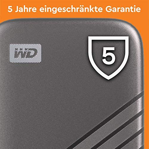 Externe Festplatte (500 GB) Western Digital WD My Passport SSD