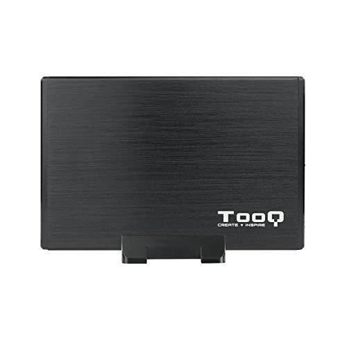 Festplattengehäuse (3,5 Zoll) TooQ TQE-3527B, Aluminium, LED