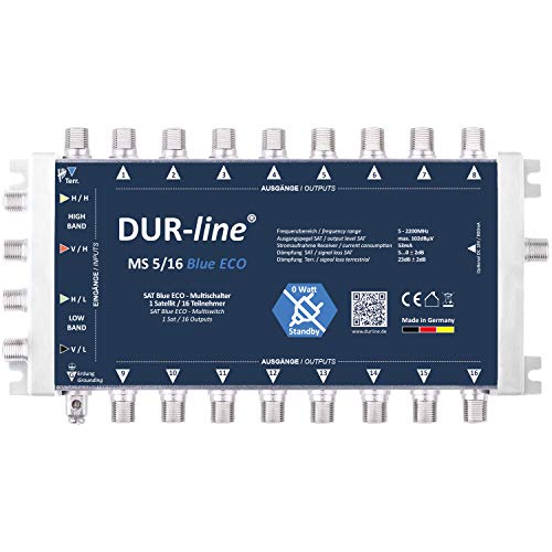 Multischalter 5by16 DUR-line MS 5/16 Blue eco Stromspar