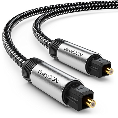 Die beste optisches kabel deleycon 05m toslink kabel mit metallstecker Bestsleller kaufen