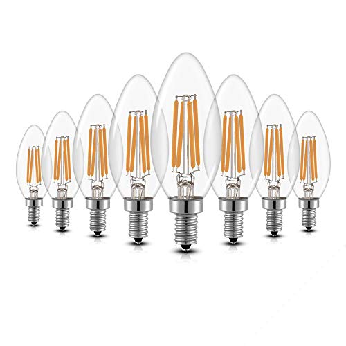 LED (E14) dimmbar iGOKU 8er Pack LED Lampe E14 Glühbirne 4W