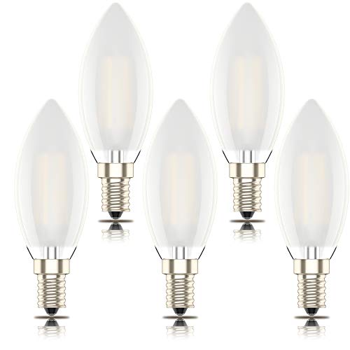 LED (E14) dimmbar Phoenix, Kerzenform, Warmweiß, 400lm, 5er