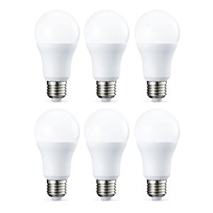 LED-Lampen (E27, GU10, E14) Amazon Basics, E27, 10 W, 6 Stück