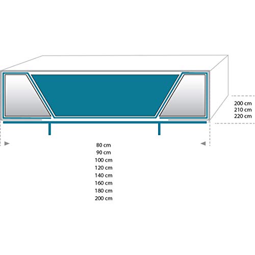 Wasserbettmatratze Aqua Sense 90×210 Mesamoll2®