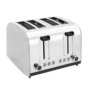 4-Schlitz-Toaster Amazon Commercial Edelstahl-Toaster, 1400 W