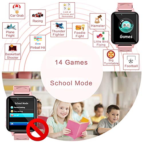 Kinderuhr Igreeman Smartwatch für Kinder, Touchscreen