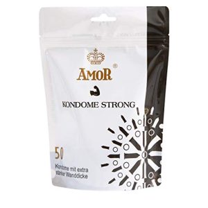 Amor-Kondom AMOR “Strong” 50er Pack Premium Kondome