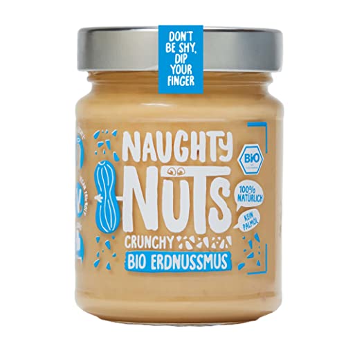 Die beste erdnussmus naughty nuts bio ohne zucker crunchy 250g Bestsleller kaufen