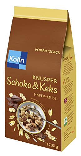 Die beste koelln muesli koelln muesli knusper schoko keks 1 7 kg Bestsleller kaufen