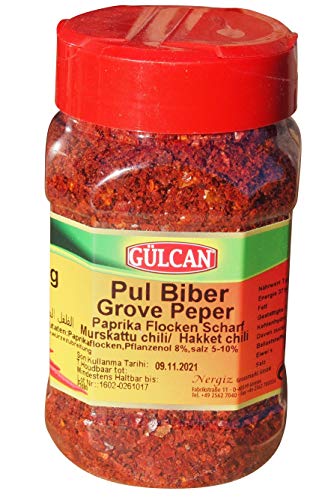 Die beste pul biber guelcan chiliflocken zubereitung paprikaflocken 180g Bestsleller kaufen