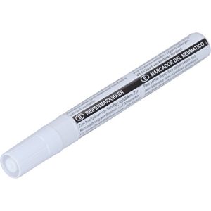 Reifenmarker hr-imotion Markierungs-Stift, weiß, wasserfest