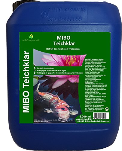 Die beste teichklar mibo aquaristik mibo teichklaerer 5 000 ml Bestsleller kaufen