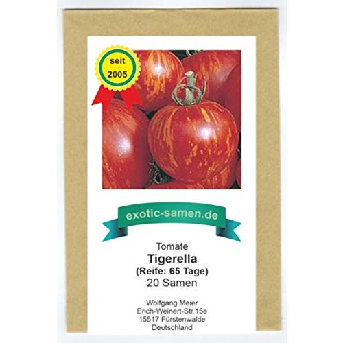 Die beste tomatensamen exotic samen tigerella 20 samen Bestsleller kaufen
