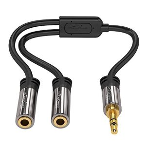 Kopfhörer-Splitter KabelDirekt – 3,5-mm-Y-Adapter & Klinken-
