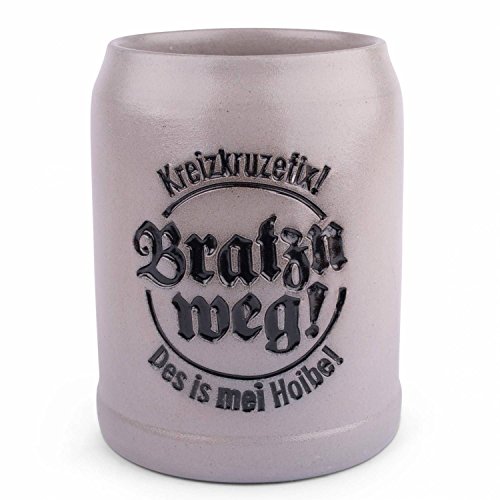 Steinkrug meinherzschlag Bayerischer “Bratzn weg!”