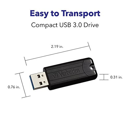 Verbatim-USB-Stick Verbatim 49318 PinStripe USB-Stick 64 GB