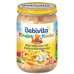 Bebivita-Babynahrung Bebivita Mini-Makkaroni mit Rahmgemüse