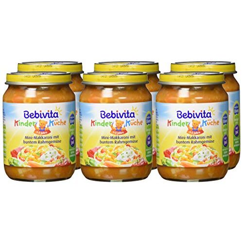 Bebivita-Babynahrung Bebivita Mini-Makkaroni mit Rahmgemüse
