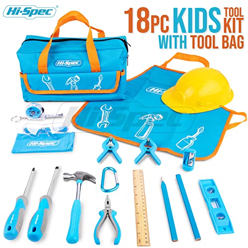 Kinderwerkzeug Hi-Spec 18-teiliges Kinder-Werkzeugset