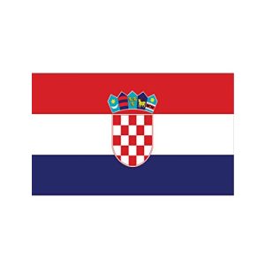 Kroatien-Flagge TrendClub100 ® Flagge „Kroatien Croatia HR“