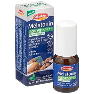 Melatonin Schaebens Sofortige Sprühen, Zuckerfrei, 20 ml