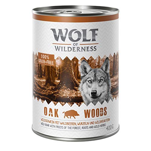 Wolf-of-Wilderness-Hundefutter Wolf of Wilderness, 24 x 400 g