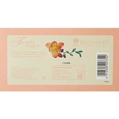 Bronnley-Seife Bronnley Freesia Triple Milled Fine English Soap