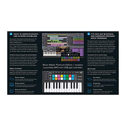 DAW-Software Magix 20_648791 Music Maker Performer Edition