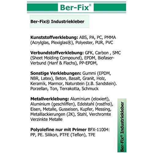 Gummikleber Ber-Fix ® Industriekleber extra stark 20g